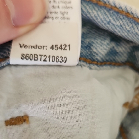 PacSun Denim Blue Relaxed Jeans - Picture 7 of 10